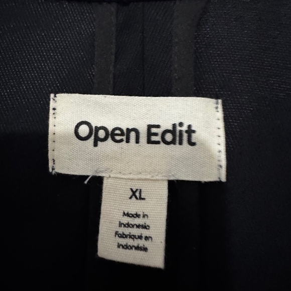 Open Edit Women's Black Blazer Size XL - Picture 3 of 6